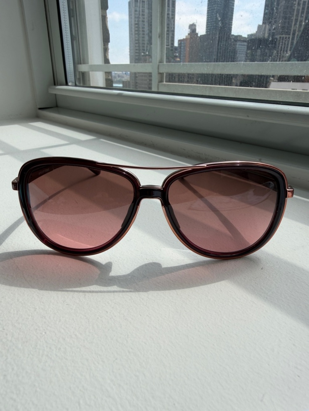 Oakley Women's Pink Tinted Sunglasses